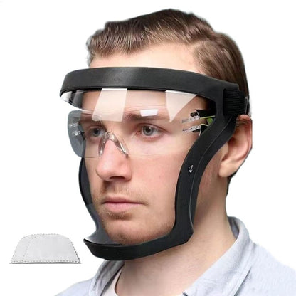 ClearGuard – Antibeschlag-Vollgesichtsschutzschild