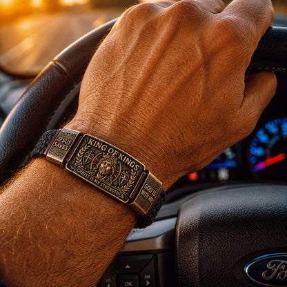 FaithCrown – Pulsera Rey de Reyes