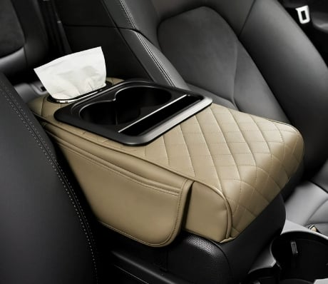 DriveEase – Multifunktionales Auto-Armlehnenpolster