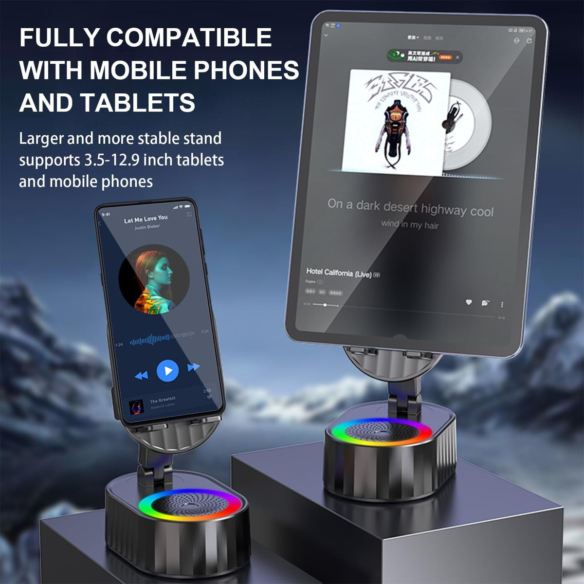 VibeDock – Soporte para celular con amplificador de sonido