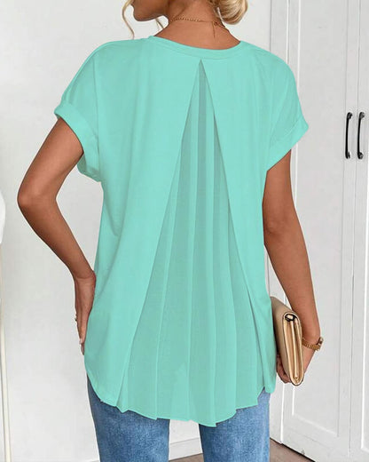 UrbanStitch V – Camiseta informal de patchwork
