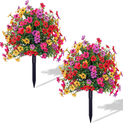 VividPetals – Allwetter-Blumenset