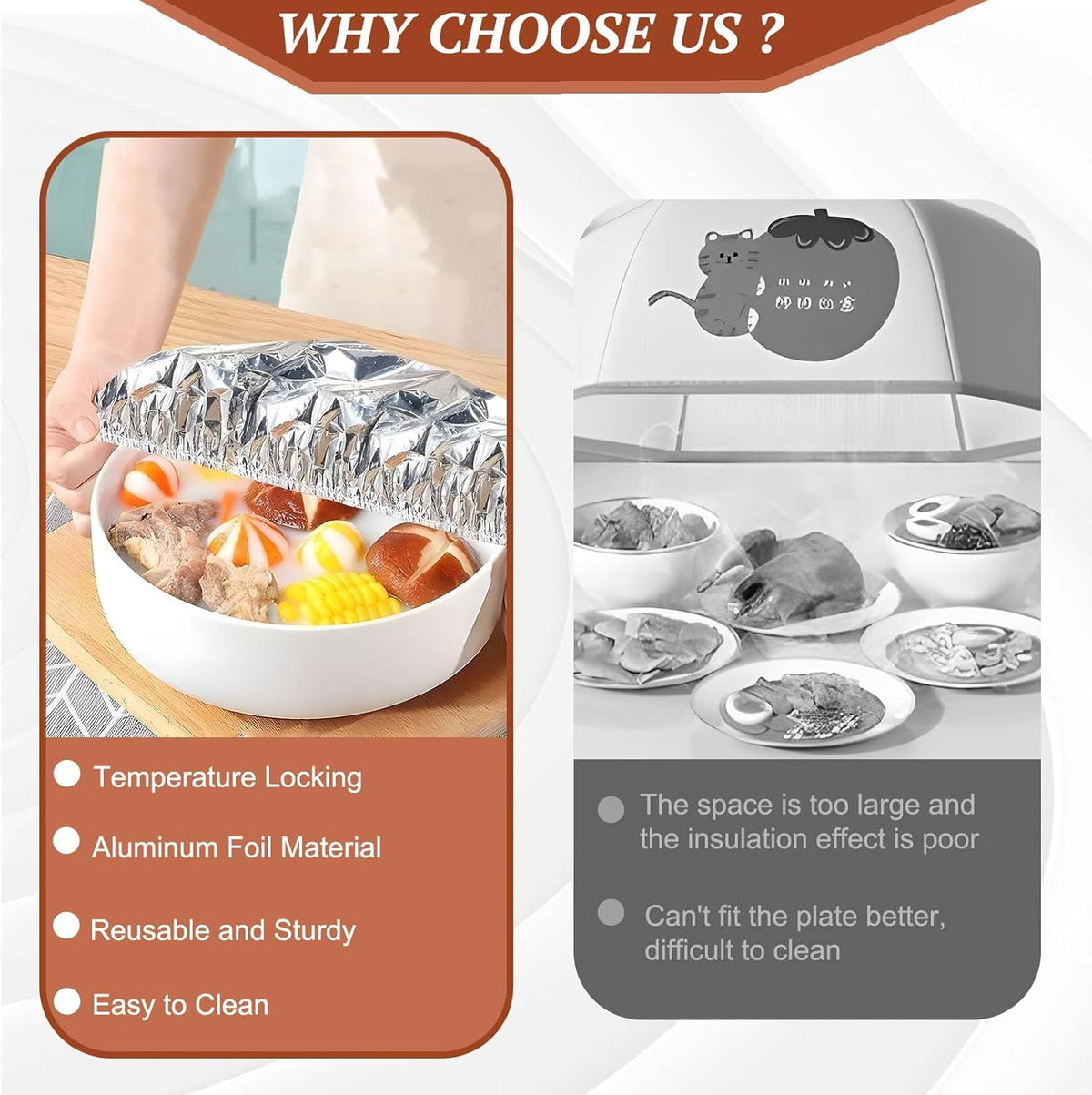 FlavorGuard – Tapa para conservar alimentos calientes