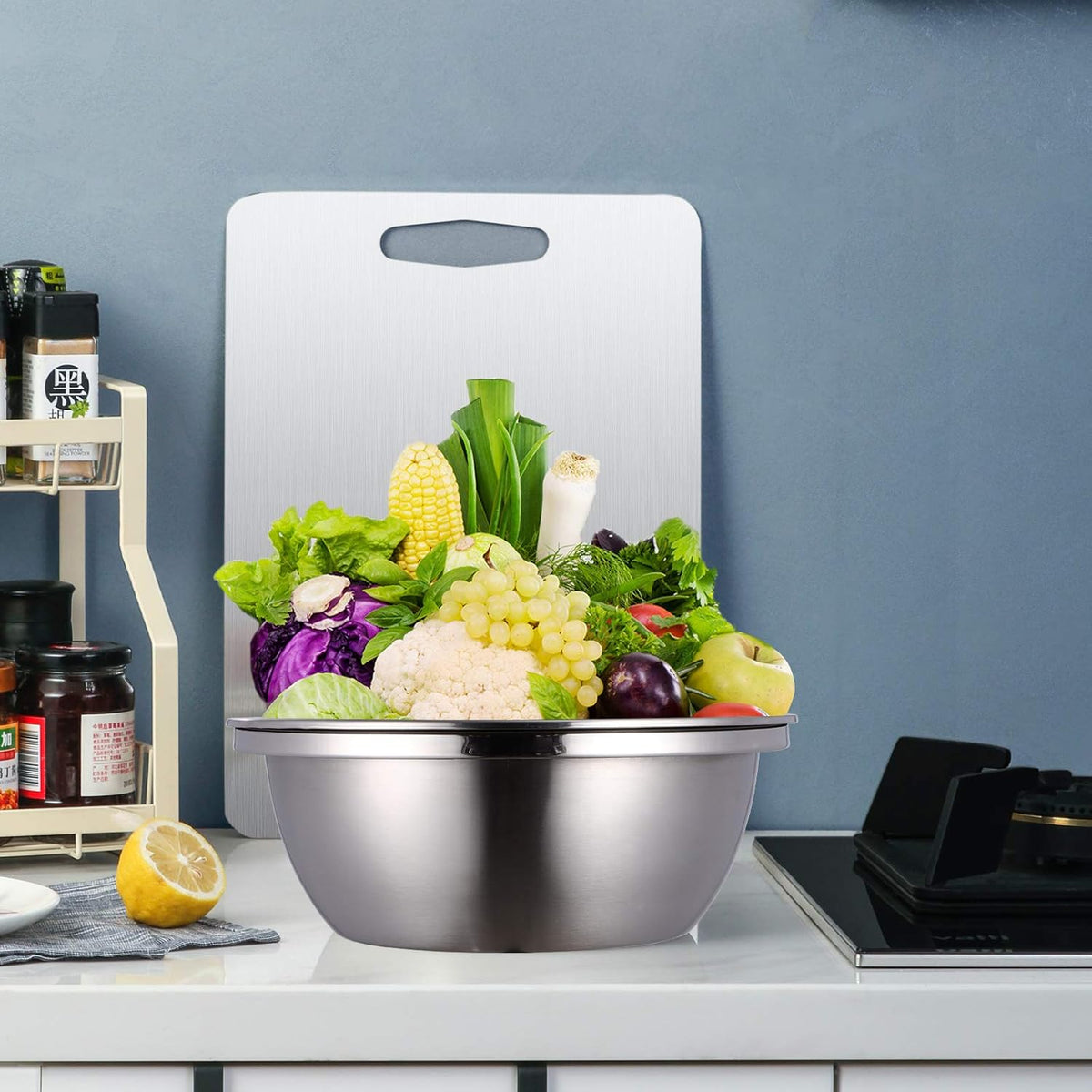EcoChef – Langlebige Edelstahl-Mehrzweckschüssel