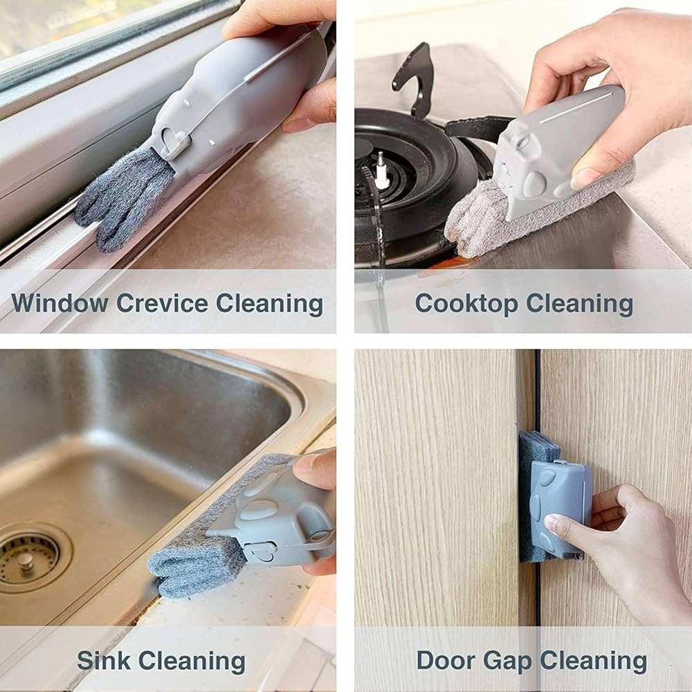 GapClean – Cepillo de limpieza profunda multiusos (juego de 2)