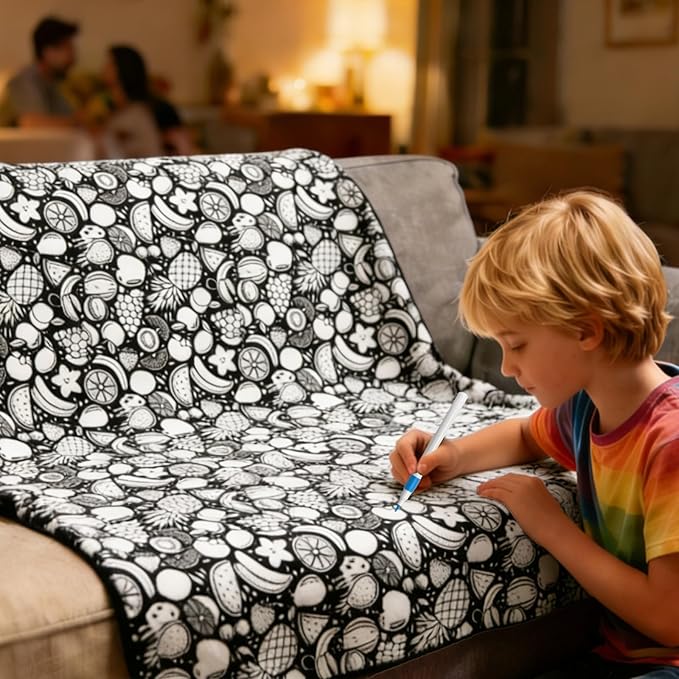 FocusBlanket – DIY-Ausmaldecke