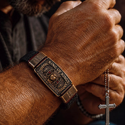 FaithCrown – Pulsera Rey de Reyes