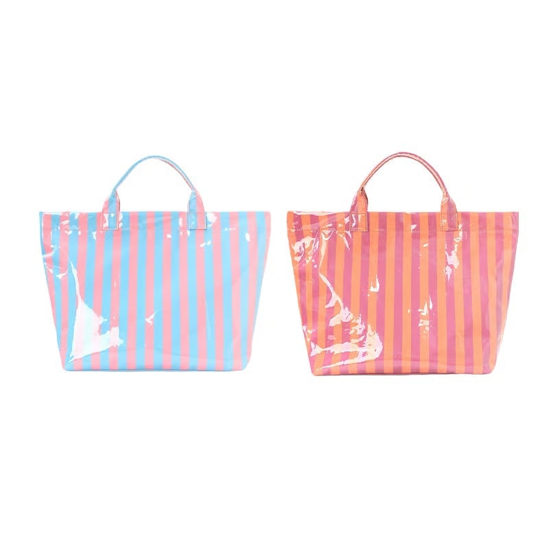 CarryWave – Bolso tote a rayas de lona duradero