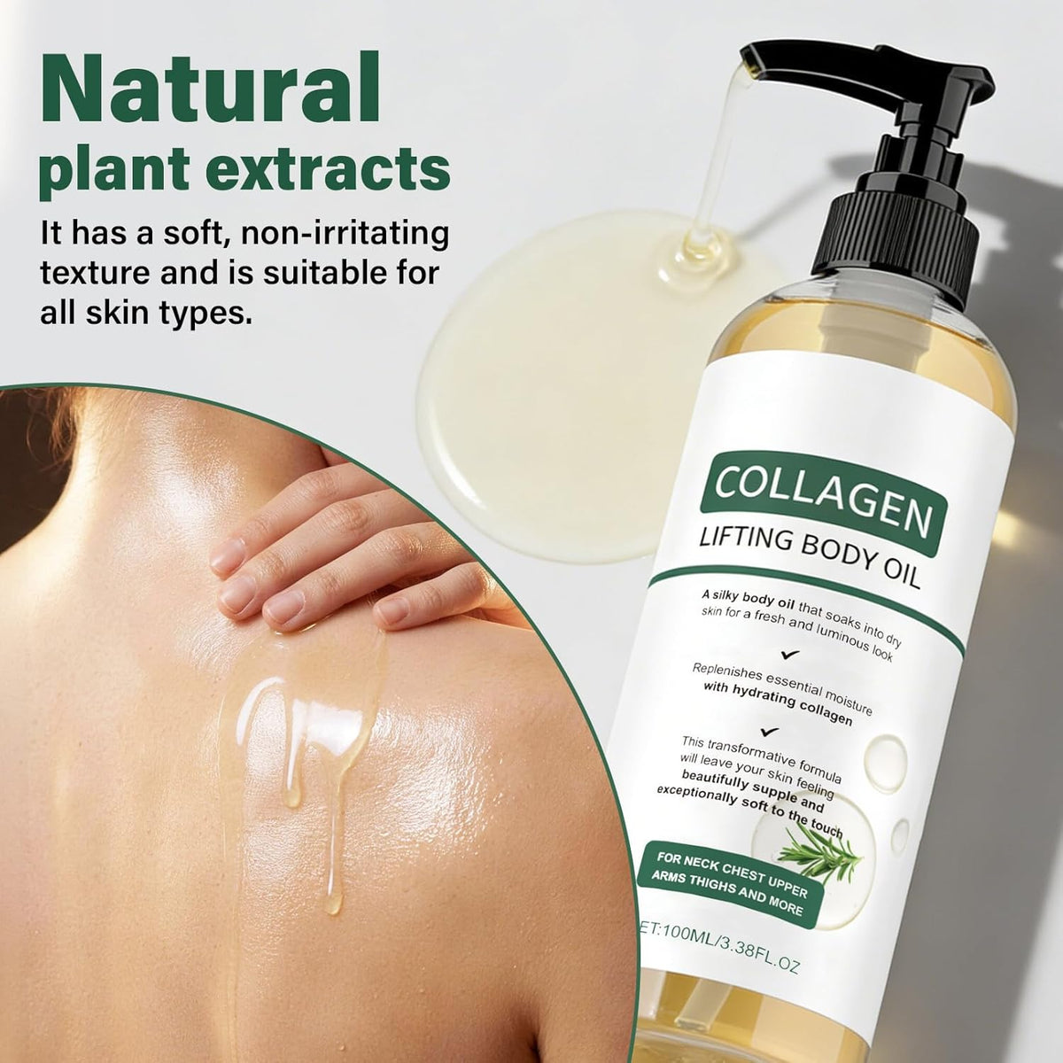 GlowTight – Aceite de colágeno revitalizante para la piel