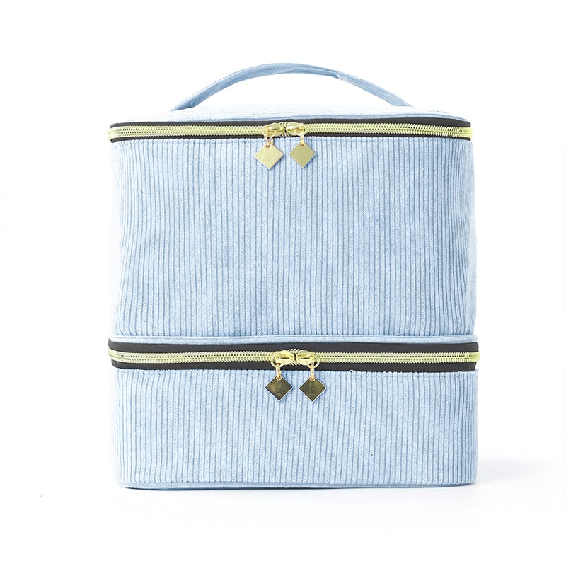 PolishPro – Estuche organizador de esmalte de uñas de doble capa de lujo