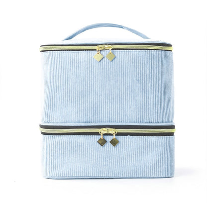 PolishPro – Estuche organizador de esmalte de uñas de doble capa de lujo