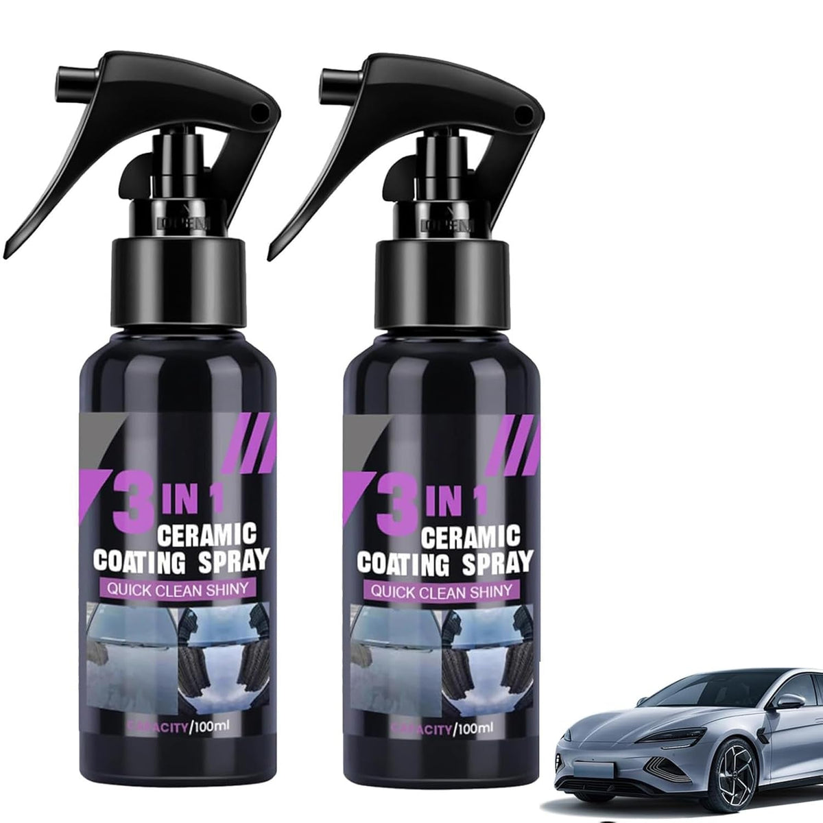 CeramiGloss – Pulverizador de Recubrimiento Cerámico Nano para Automóviles