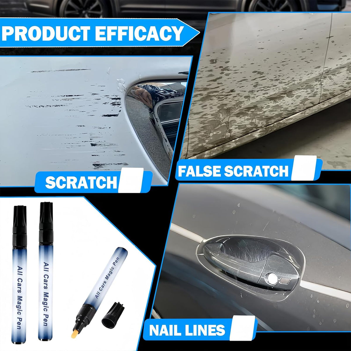 ScratchShield – Magischer Stift zur Autokratzer-Reparatur