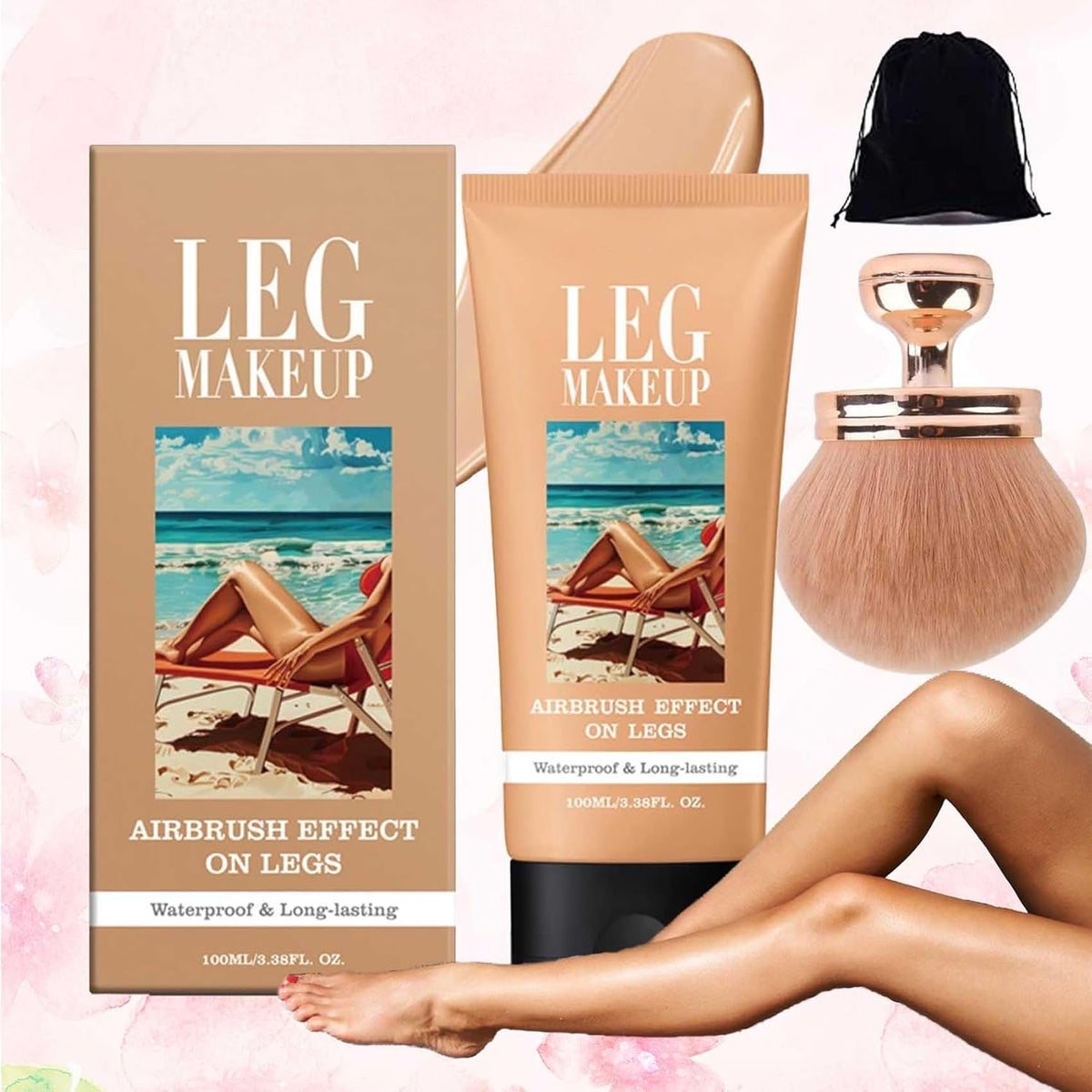 GlowLegs – Corrector de Piernas con Acabado Aerografiado