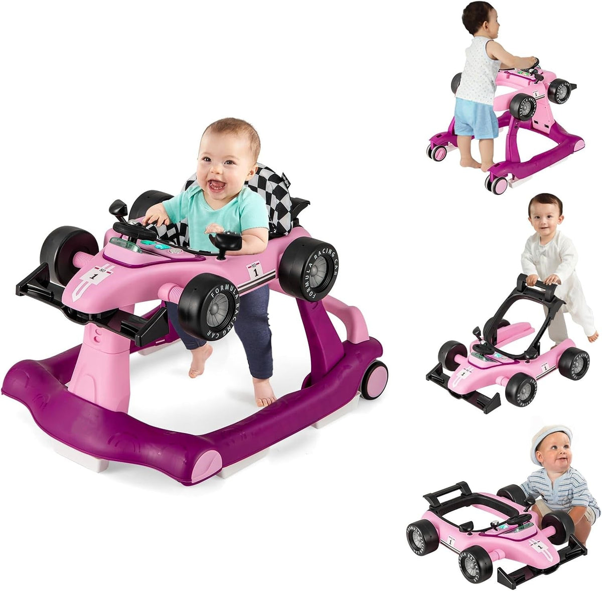 TinyStride | 4-in-1 faltbare Baby-Lauflernhilfe