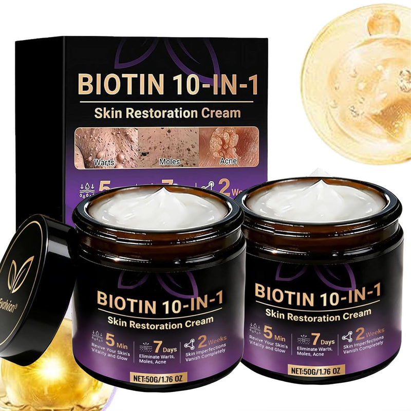 SkinRevive – Crema Restauradora de Piel 10 en 1 con Biotina