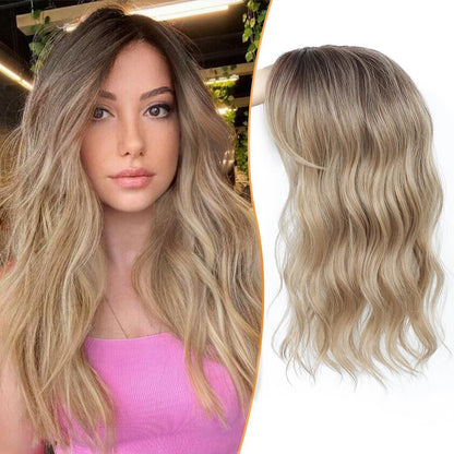 VolumeGrace – Nahtlose wellige Haar-Topper-Extension