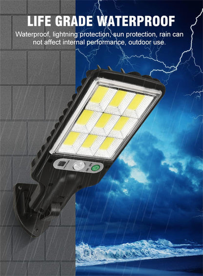BrightSentinel – Luz de Calle Solar con Sensor de Movimiento