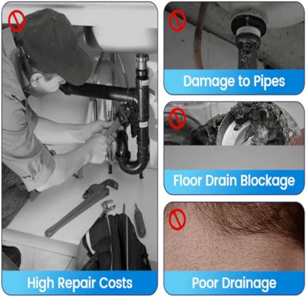 FlowFix – Limpiador de tuberías para desatascar rápido