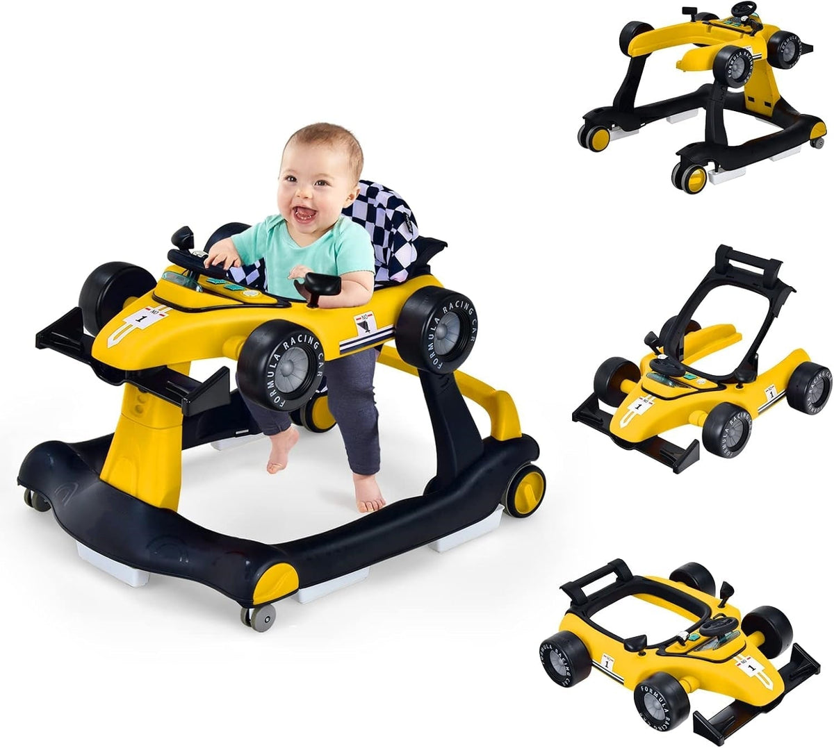 TinyStride | 4-in-1 faltbare Baby-Lauflernhilfe