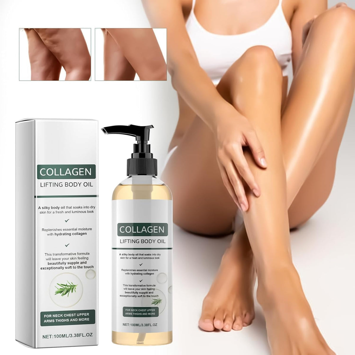 GlowTight – Aceite de colágeno revitalizante para la piel