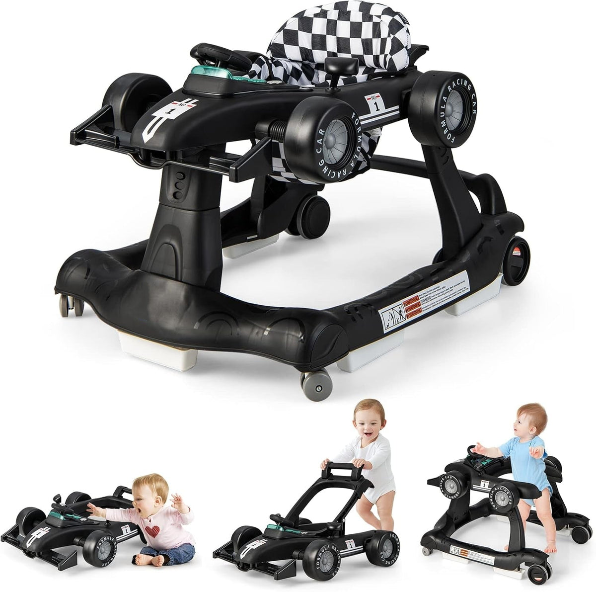 TinyStride | 4-in-1 faltbare Baby-Lauflernhilfe