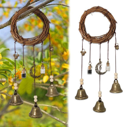 MystiBell – Campana colgante bohemia para puerta