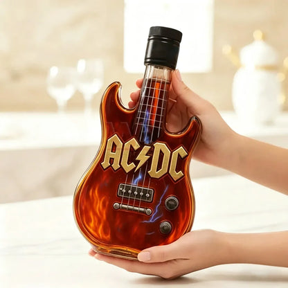 AC/DC Rockgitarren-Whiskyflasche