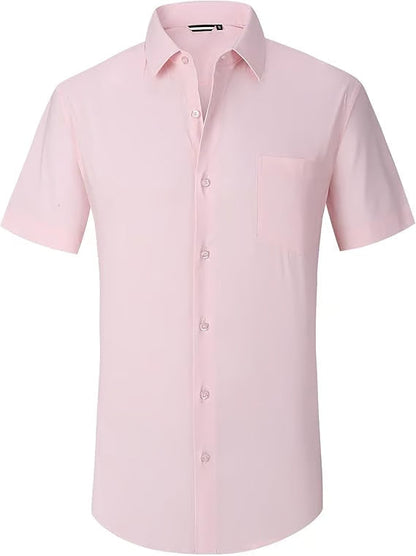 SmoothWear | Camisa Elástica Antiarrugas Que No Necesita Planchado