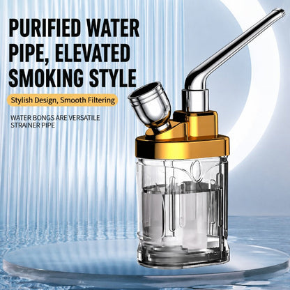 AquaFlow - Premium-Metallwasserpfeife