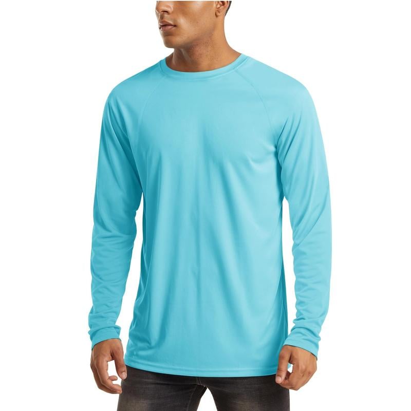 SunShield Pro - Camiseta de alto rendimiento de manga larga para hombre con protección UPF 50+