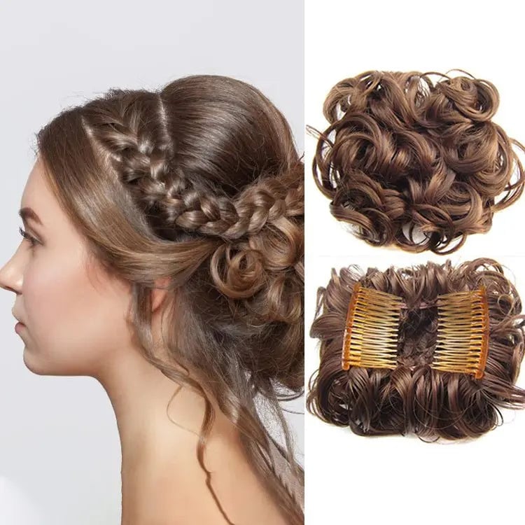 CurlNest – Moño Despeinado para un Estilo Chic Diario