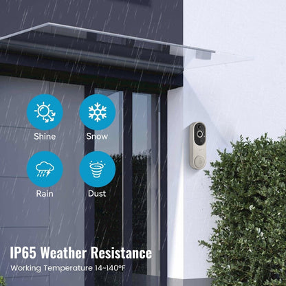 GuardCam – Sistema de seguridad inteligente HD con timbre