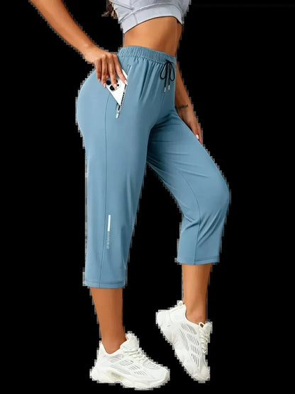 BreezeMove – Pantalones de chándal de viaje de secado rápido