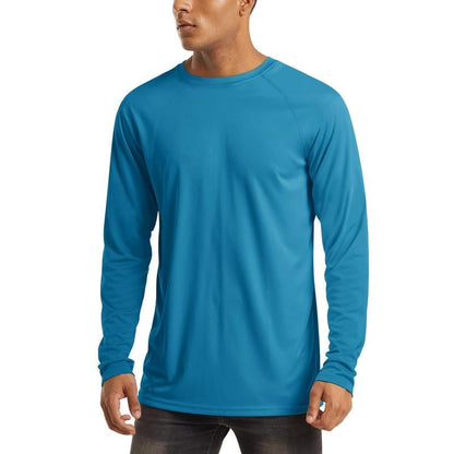 SunShield Pro - Camiseta de alto rendimiento de manga larga para hombre con protección UPF 50+