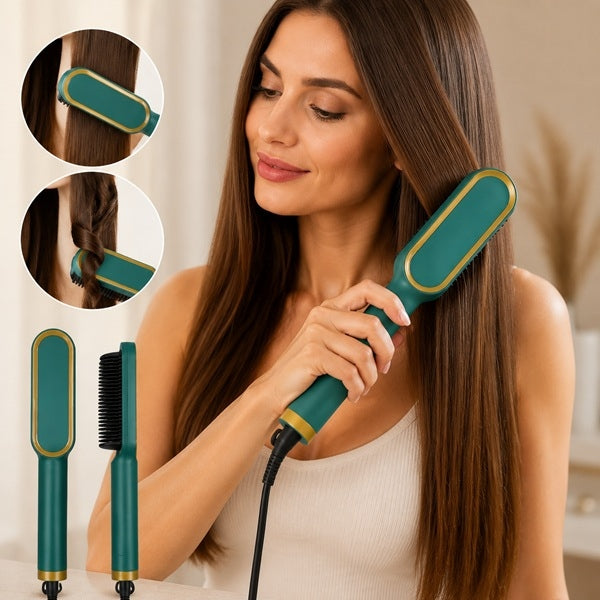 HairEase – Alisador de cabello de cerámica antiencrespamiento