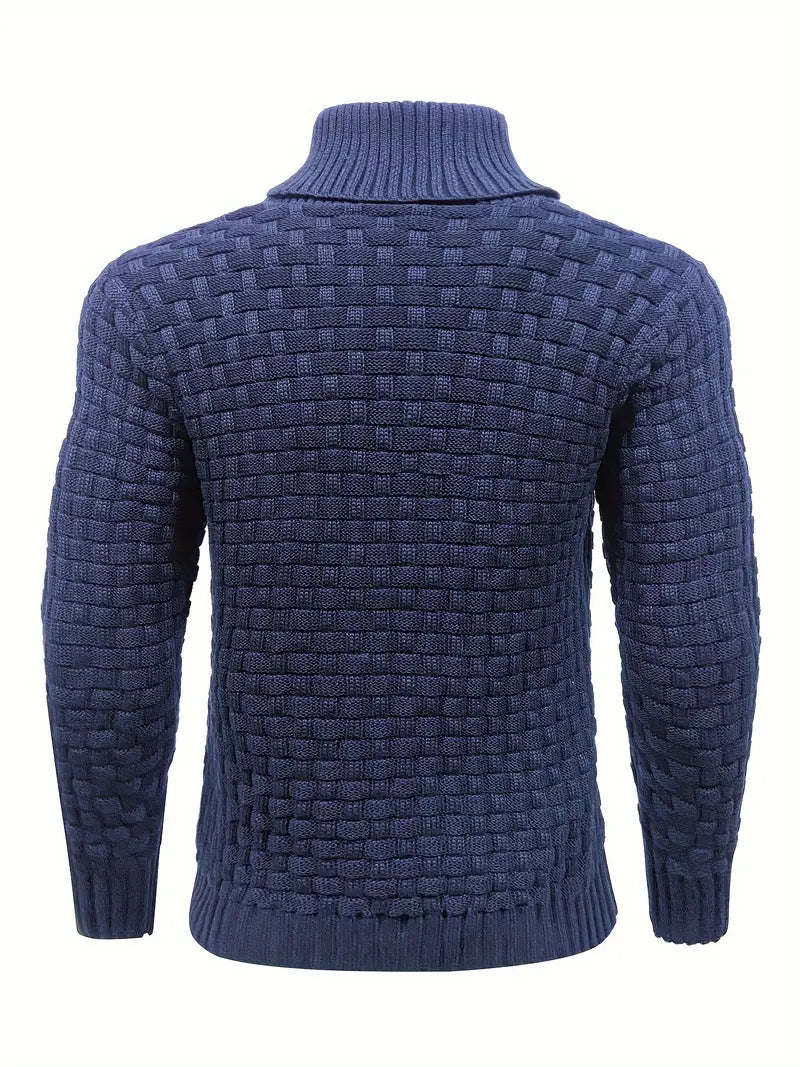 Leo-Strickpullover mit Knopfleiste | ALEVITA