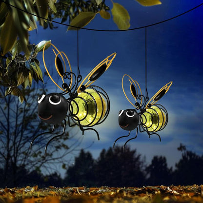 Sunlit Hive – Juego de luces colgantes de abejas