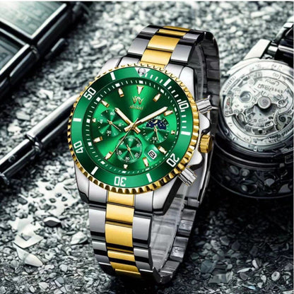 ChronoLuxe – Luxuriöse Herren-Dresswatch