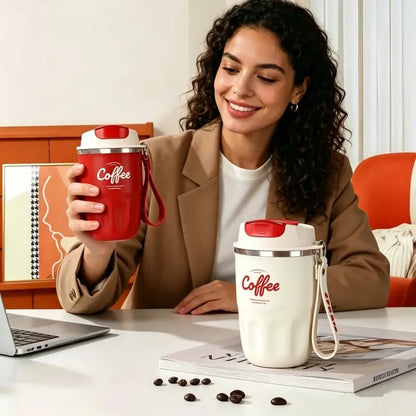 SipGuard – Termo portátil con bloqueo de temperatura para café
