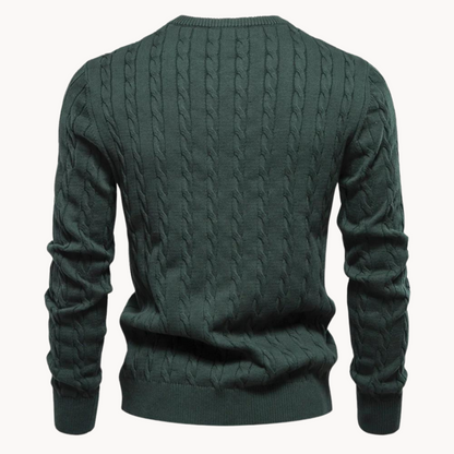 Kosta Strickpullover mit Zopfmuster | ALEVITA