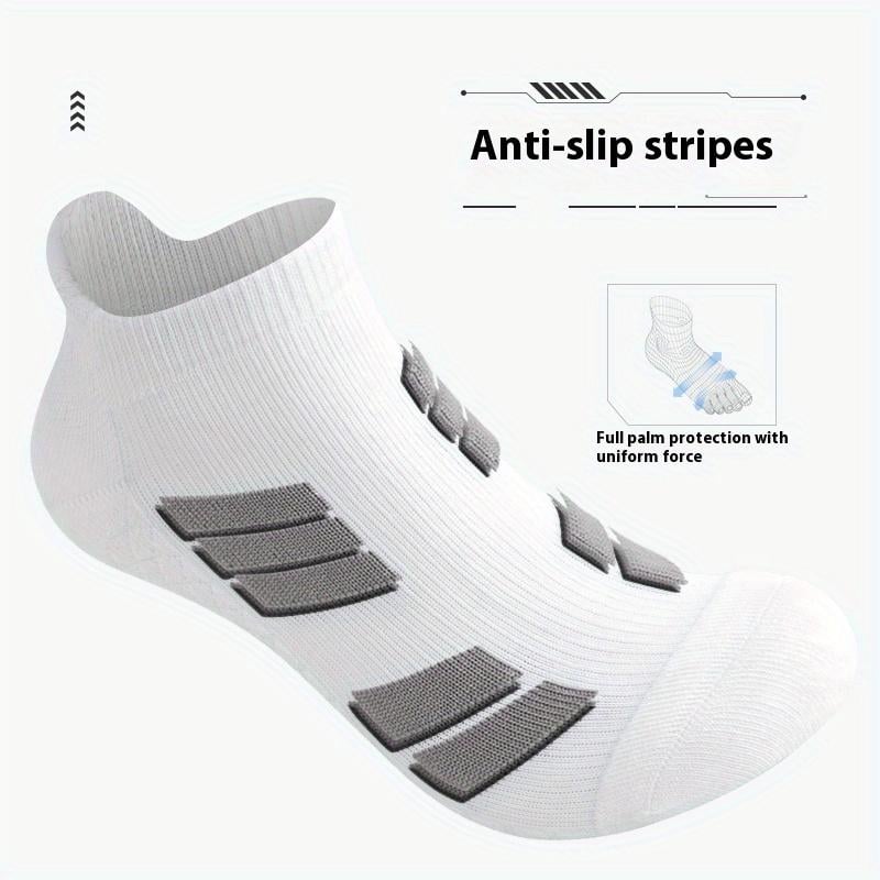 StrideGuard - Calcetines deportivos invisibles con soporte para el arco y el talón
