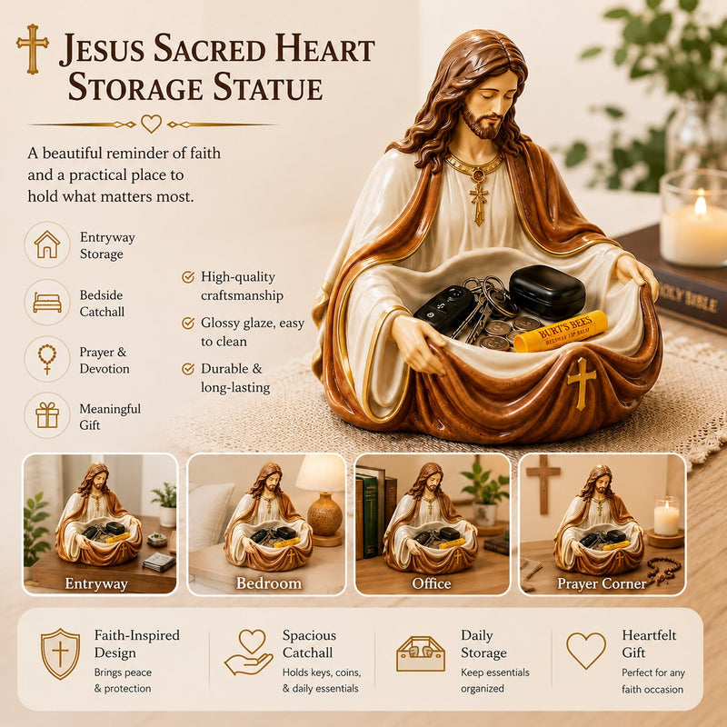 FaithKeeper – Handgefertigte Jesus-Aufbewahrungsschale