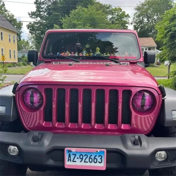 DriveCore – Calcomanías para faros delanteros Monster Eye