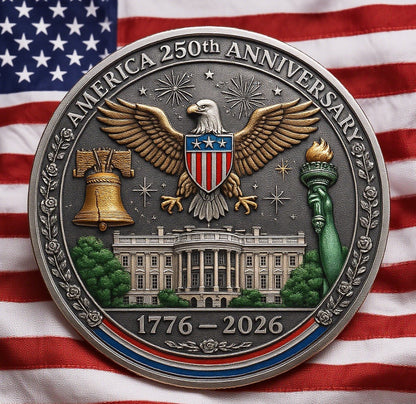 UnityCoin – Gedenkmedaille „America 250“