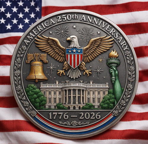 UnityCoin – Gedenkmedaille „America 250“