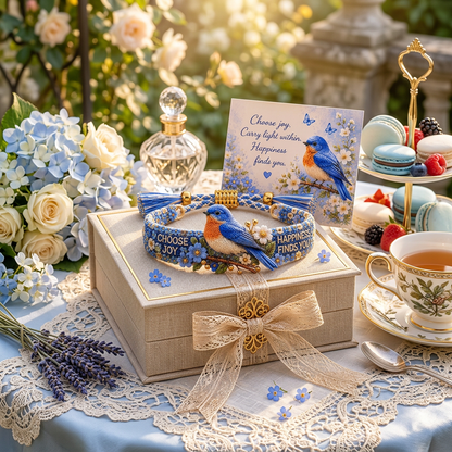 MeadowCharm – Kollektion handbestickter Armbänder