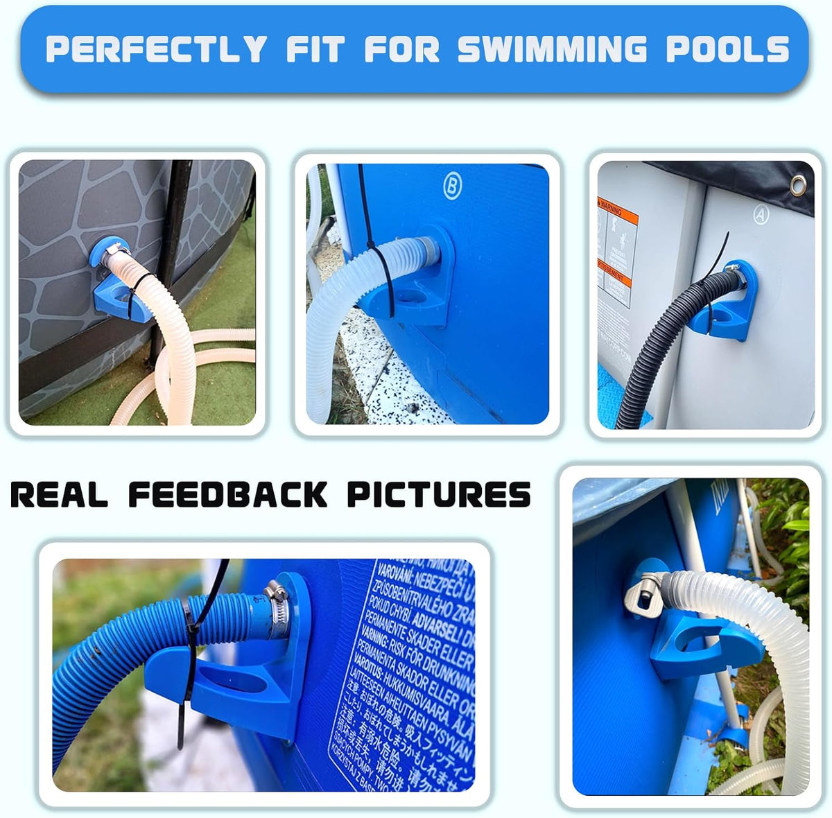 HydroCradle - Soporte para manguera de piscina