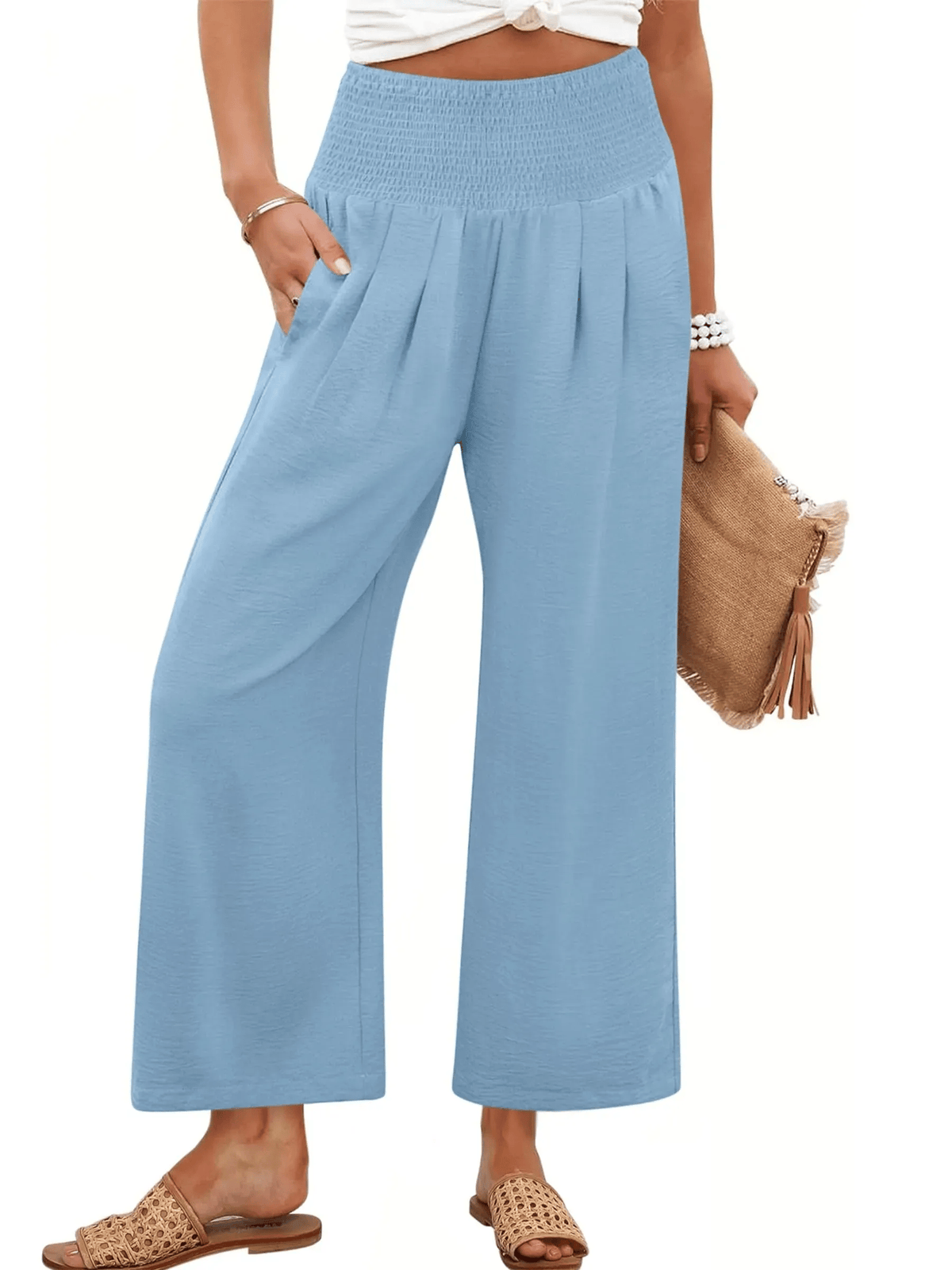 FreeFlow – Leichte Hose mit weitem Bein