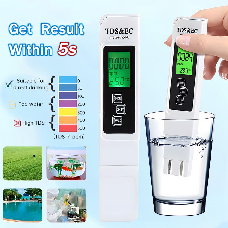ClearFlow – Digitales Wasserqualitätsmessgerät
